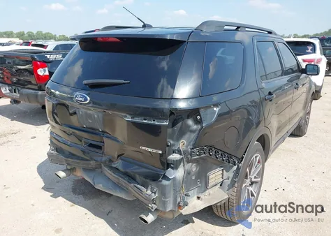 2015 Ford Explorer Xlt z USA, uszkodzony, nr VIN 1FM5K7D88FGB01372